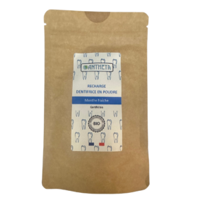 Dentifrice en poudre