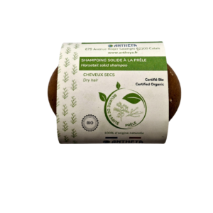 Shampoing solide au glutamate pour cheveux secs